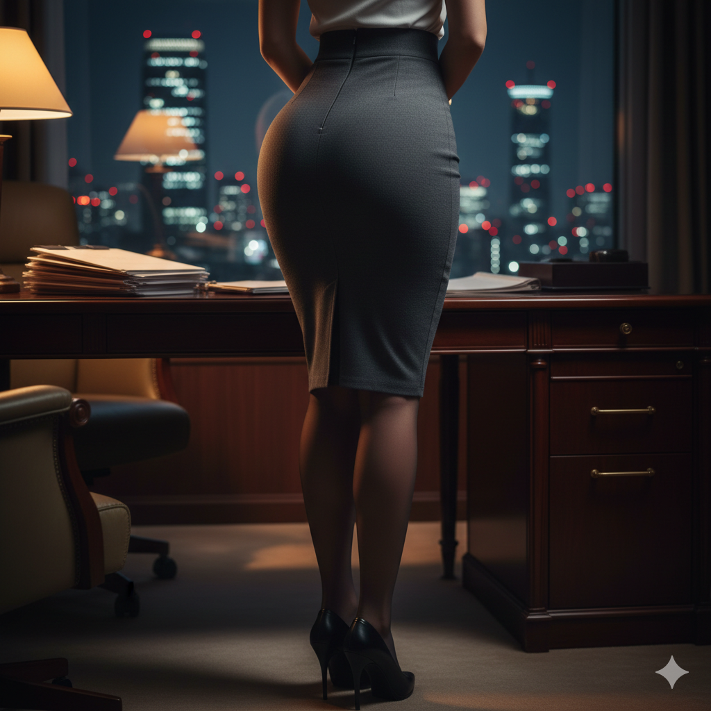 玉城夏帆の秘書作品レビュー。オフィスでの背徳的なシチュエーション。